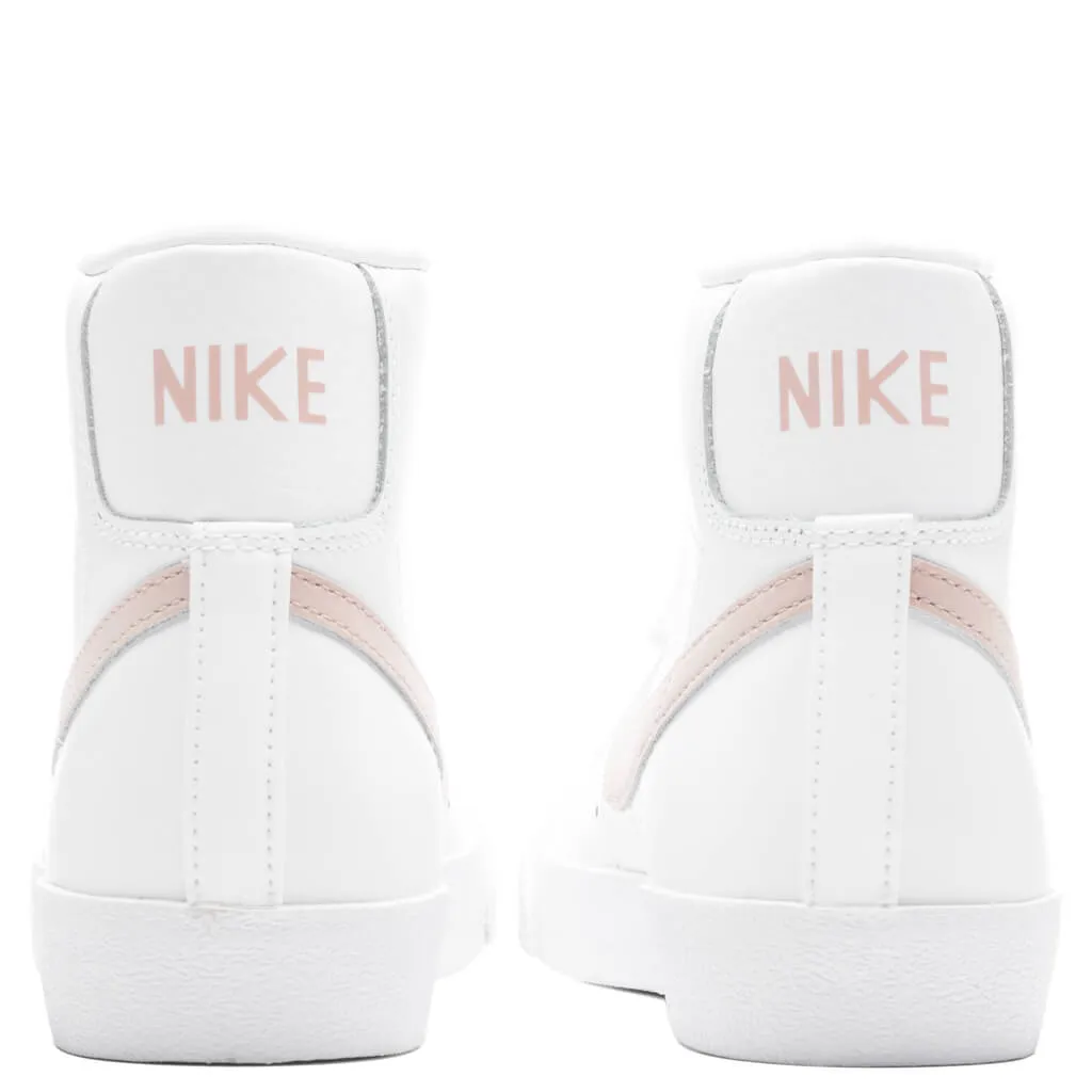 Women's Blazer Mid '77 - White/Pink Oxford Nike trainers with responsive foam