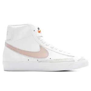Women's Blazer Mid '77 - White/Pink Oxford Nike signature design with comfort fit