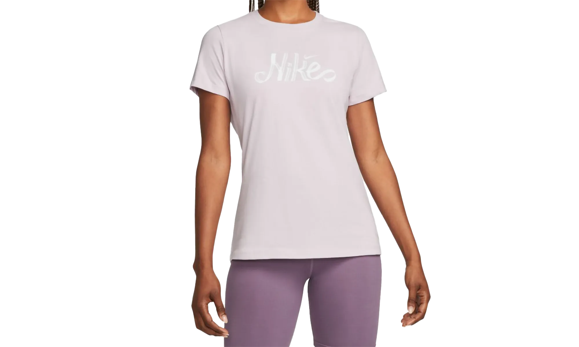 Womens Dri-fit Camiseta Script Tee Womens Style "DOLL" Nike Women's sneakers