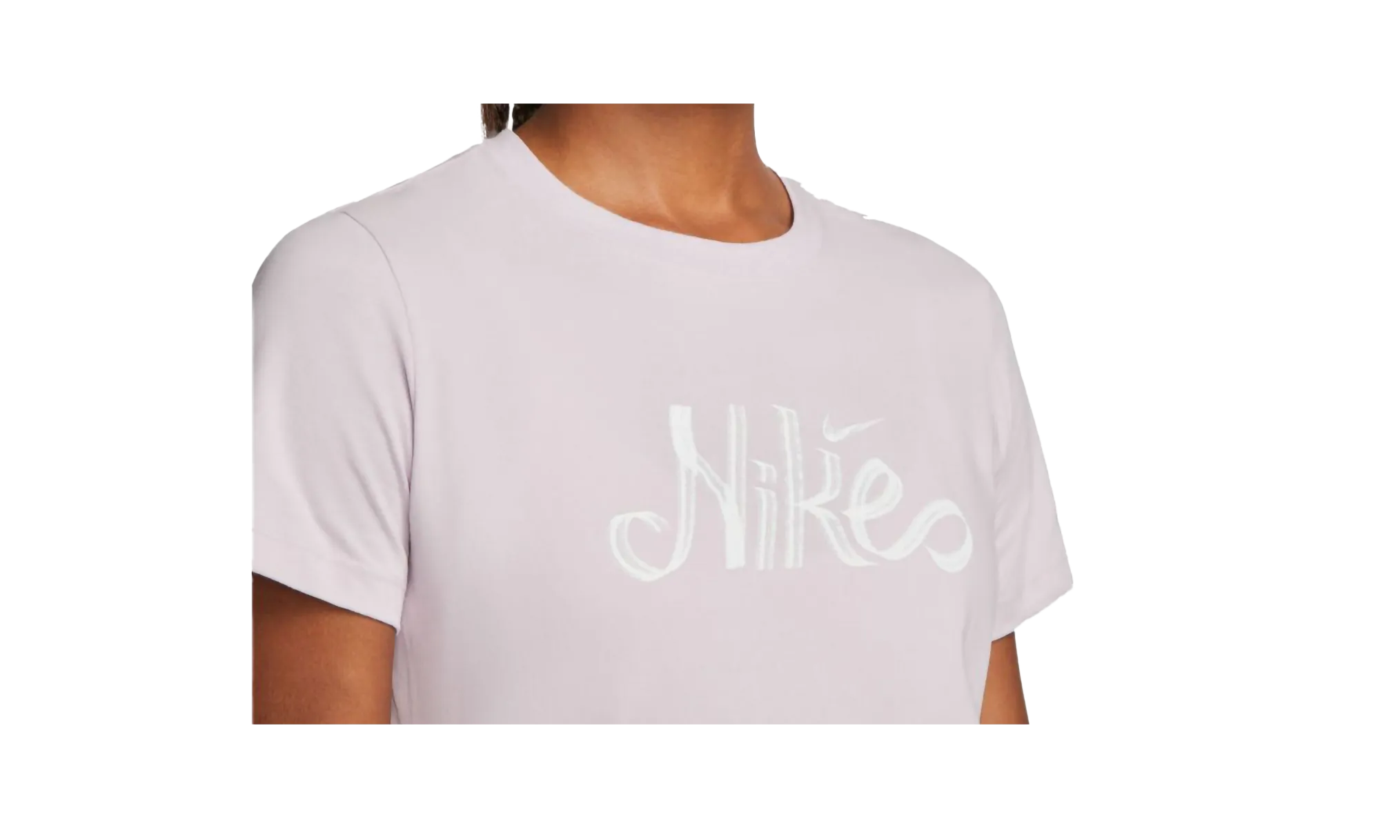 Womens Dri-fit Camiseta Script Tee Womens Style "DOLL" nike womens breathable trainers