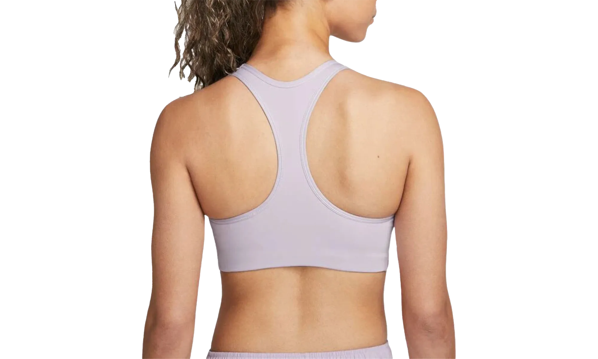 Womens Dri-fit Swoosh 1-piece Pad Bra Womens Style "DOLL/WHITE" nike womens breathable trainers