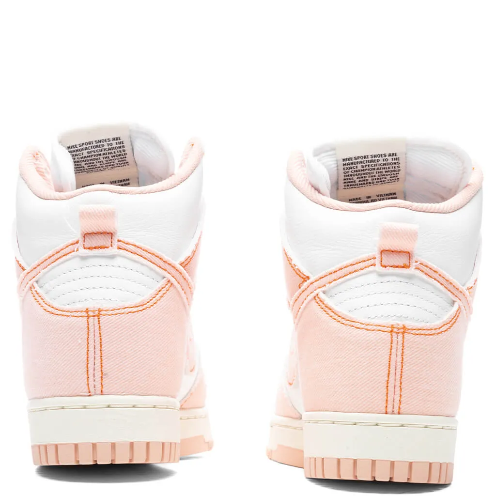 Women's Dunk High 1985 - Arctic Orange/Summit White Nike trainers with responsive foam