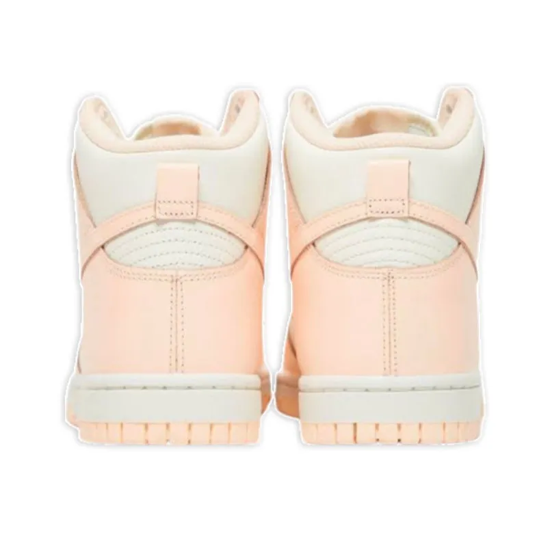 Women's Dunk High Crimson  Tint By Nike Iconic Sneakers