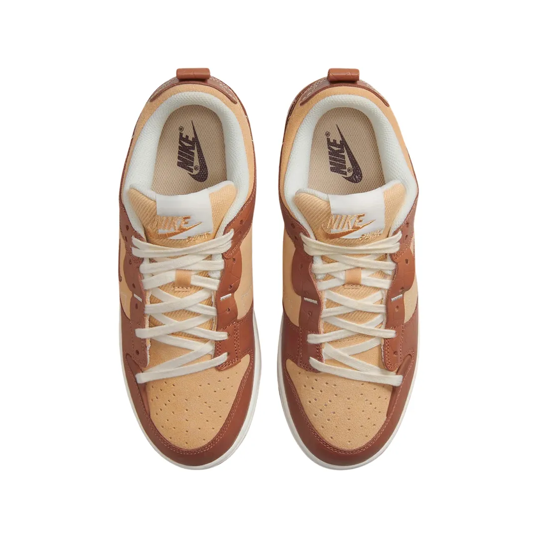 Women's Dunk Low Disrupt 2 Mineral Clay Sail White Onyx Iconic Sneakers