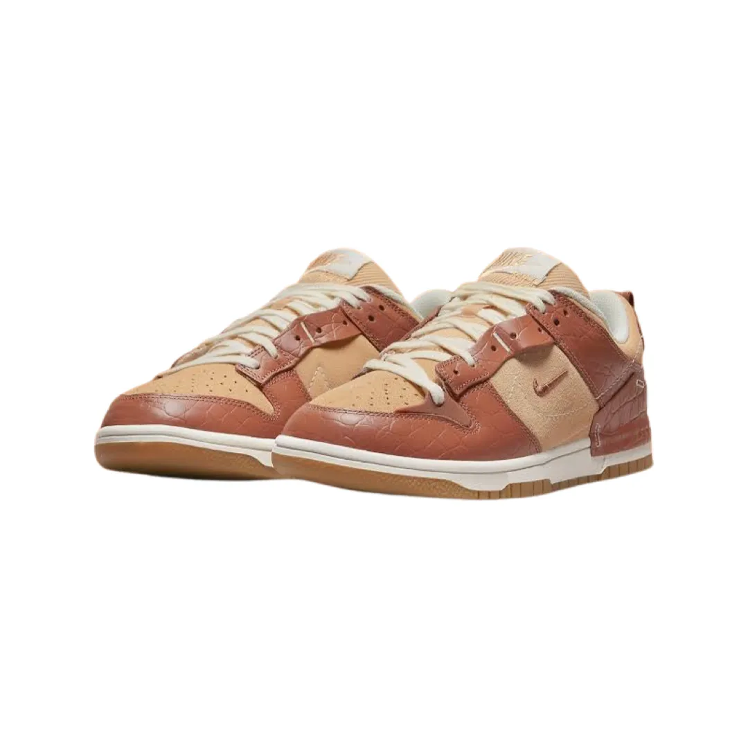 Women's Dunk Low Disrupt 2 Mineral Clay Sail White Onyx Iconic Sneakers