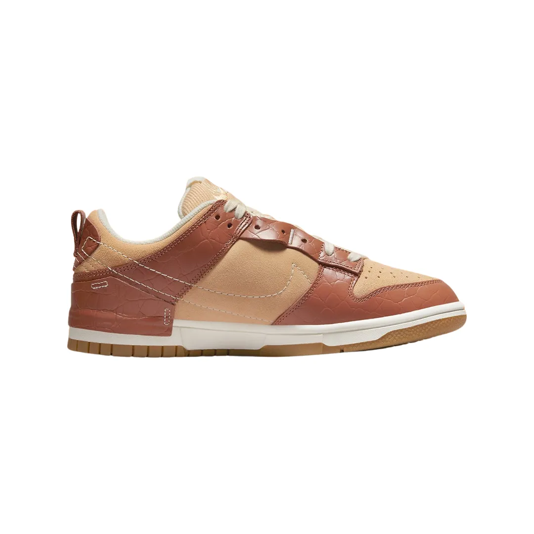 Women's Dunk Low Disrupt 2 Mineral Clay Sail White Onyx Iconic Sneakers