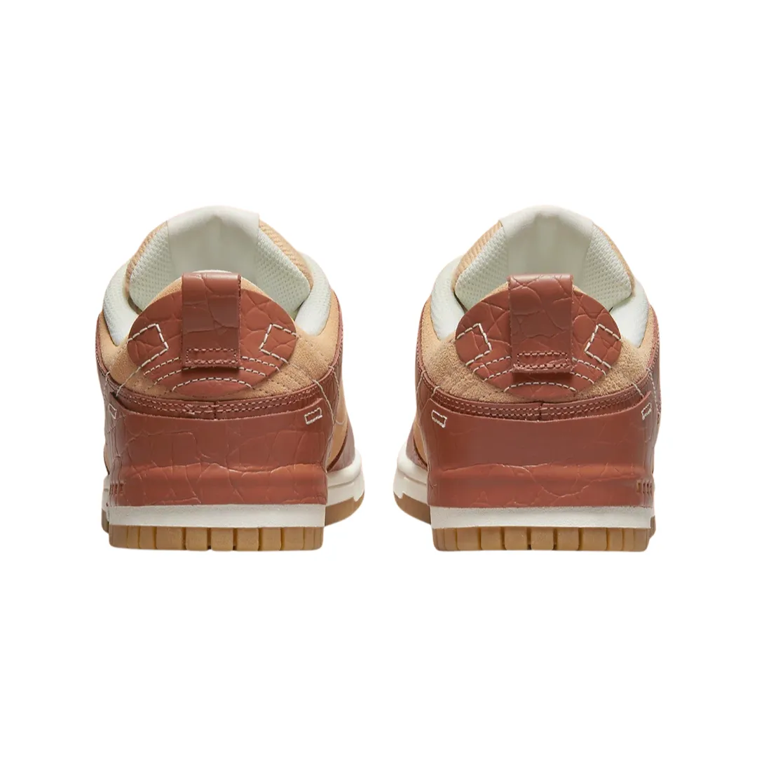 Women's Dunk Low Disrupt 2 Mineral Clay Sail White Onyx Iconic Sneakers
