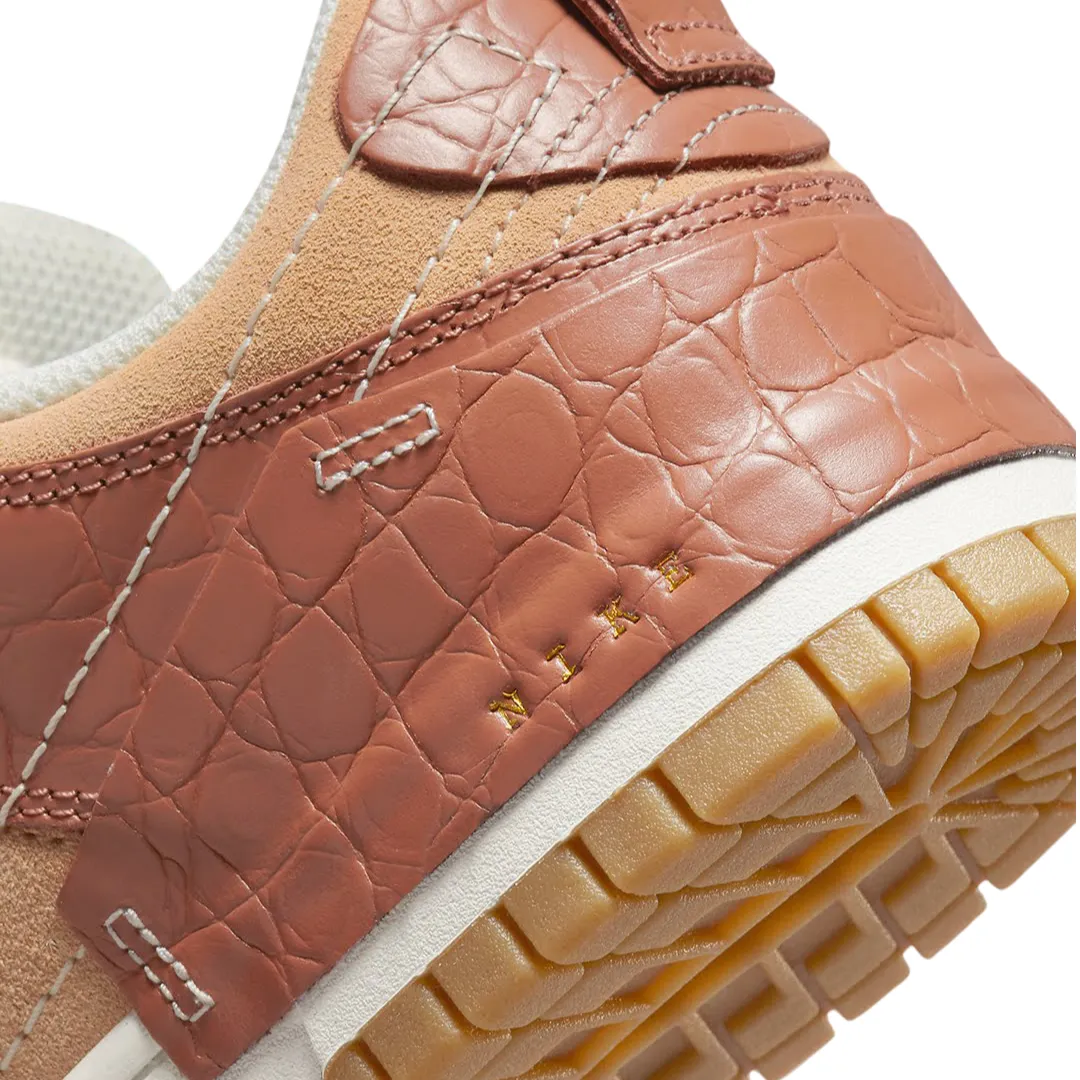 Women's Dunk Low Disrupt 2 Mineral Clay Sail White Onyx Iconic Sneakers