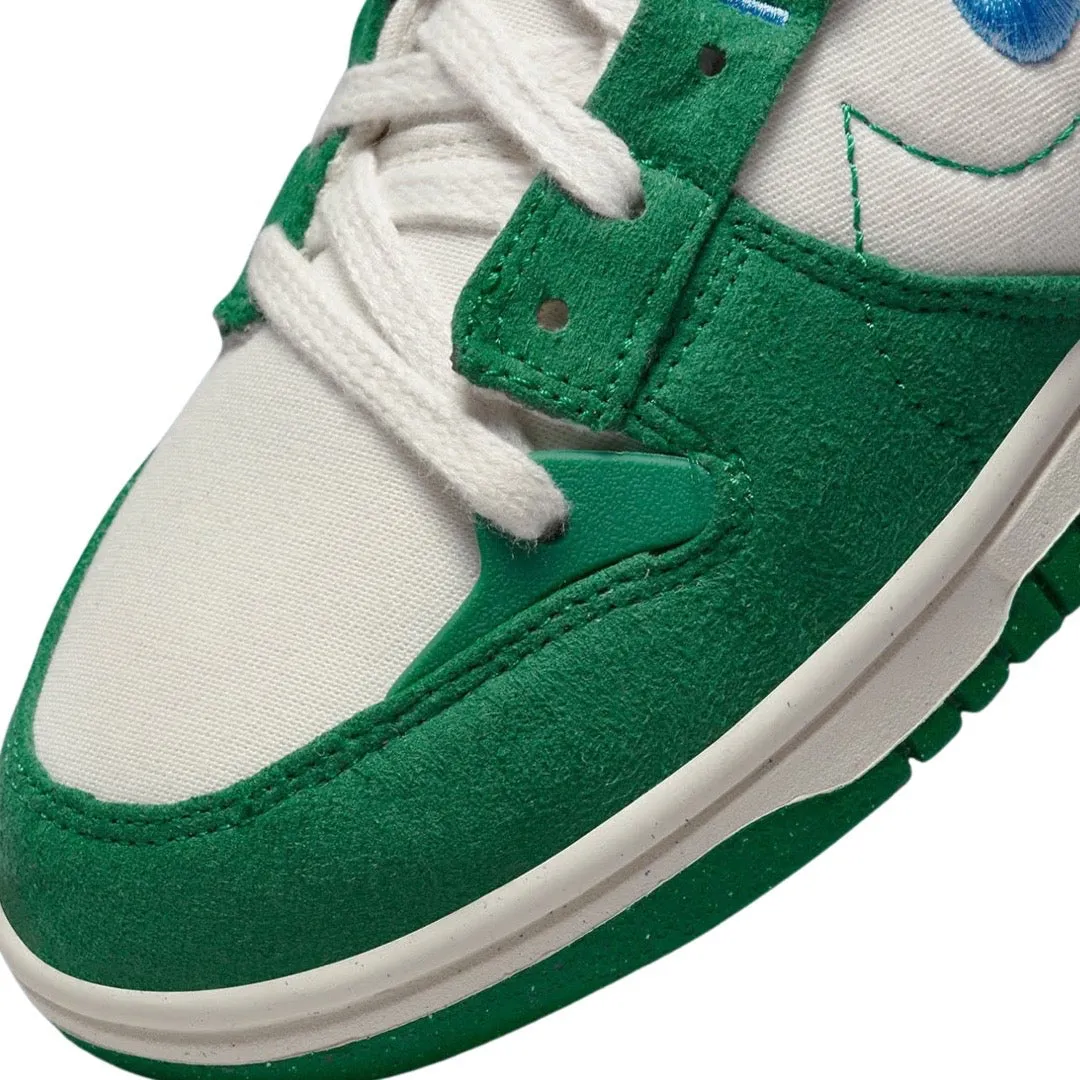 Women's Dunk Low Disrupt 2 White Green University Blue Phantom Iconic Sneakers