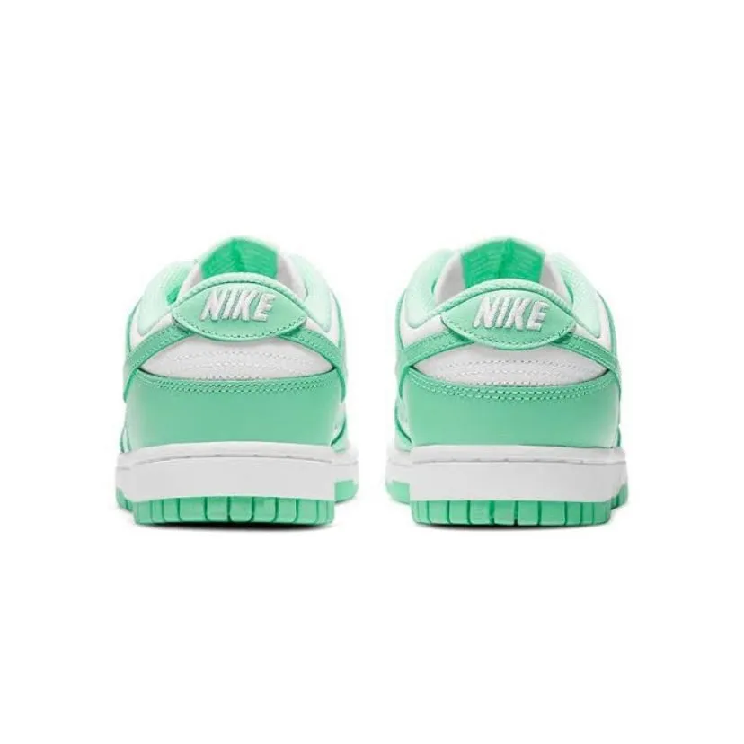 Women's Dunk Low Green Glow Iconic Sneakers