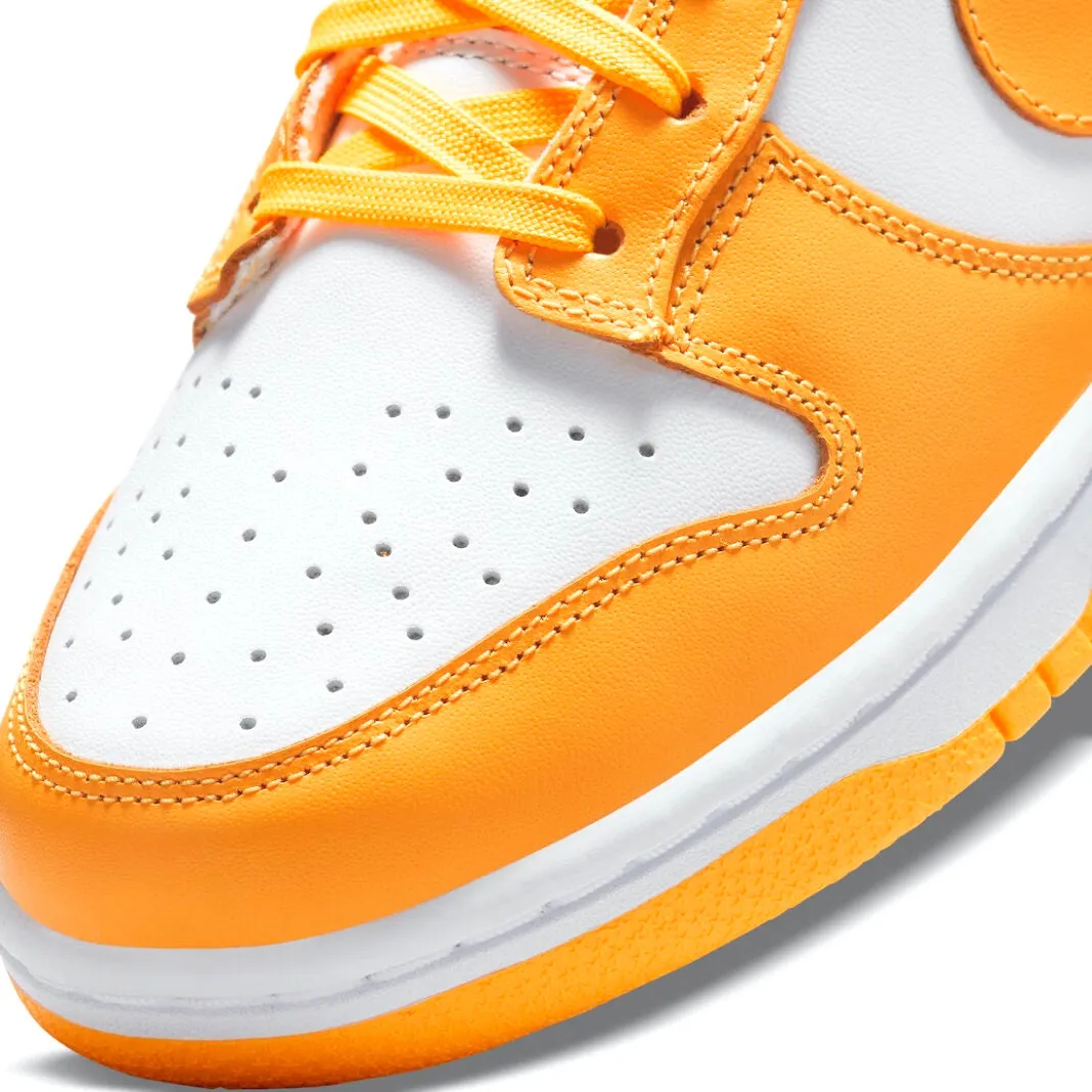 Women's Dunk Low Laser Orange Sail Iconic Sneakers