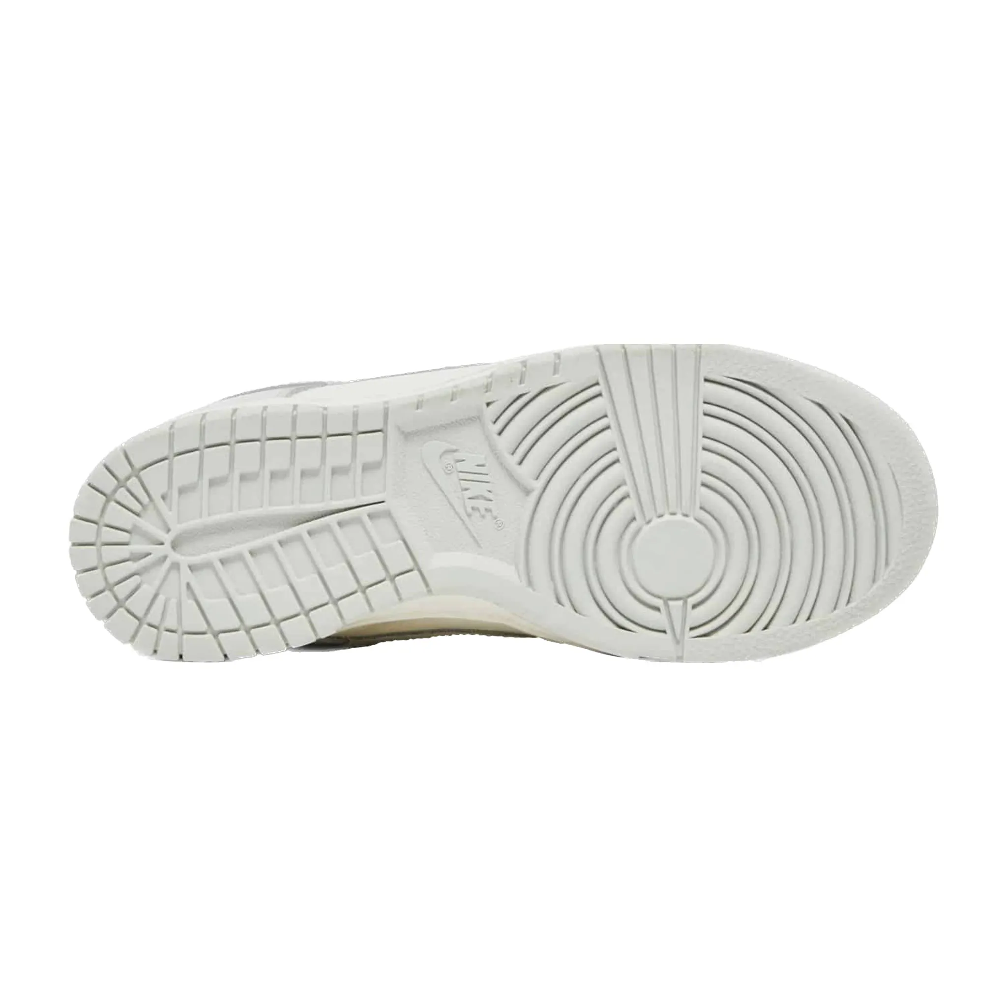 Women's Dunk Low Needlework Sail Aura Neutral Grey Iconic Sneakers