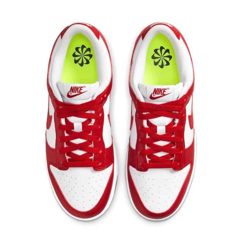 Women's Dunk Low Next Nature Gym Red White Iconic Sneakers