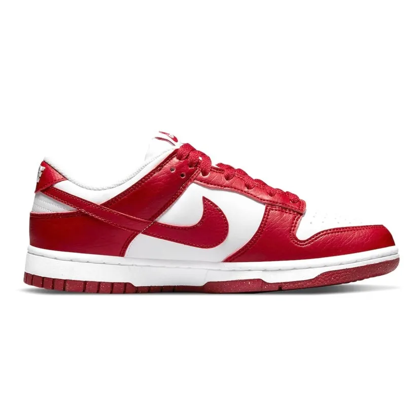 Women's Dunk Low Next Nature Gym Red White Iconic Sneakers