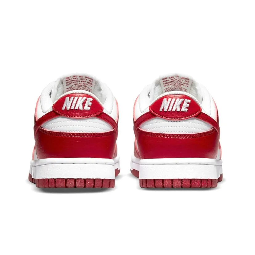 Women's Dunk Low Next Nature Gym Red White Iconic Sneakers