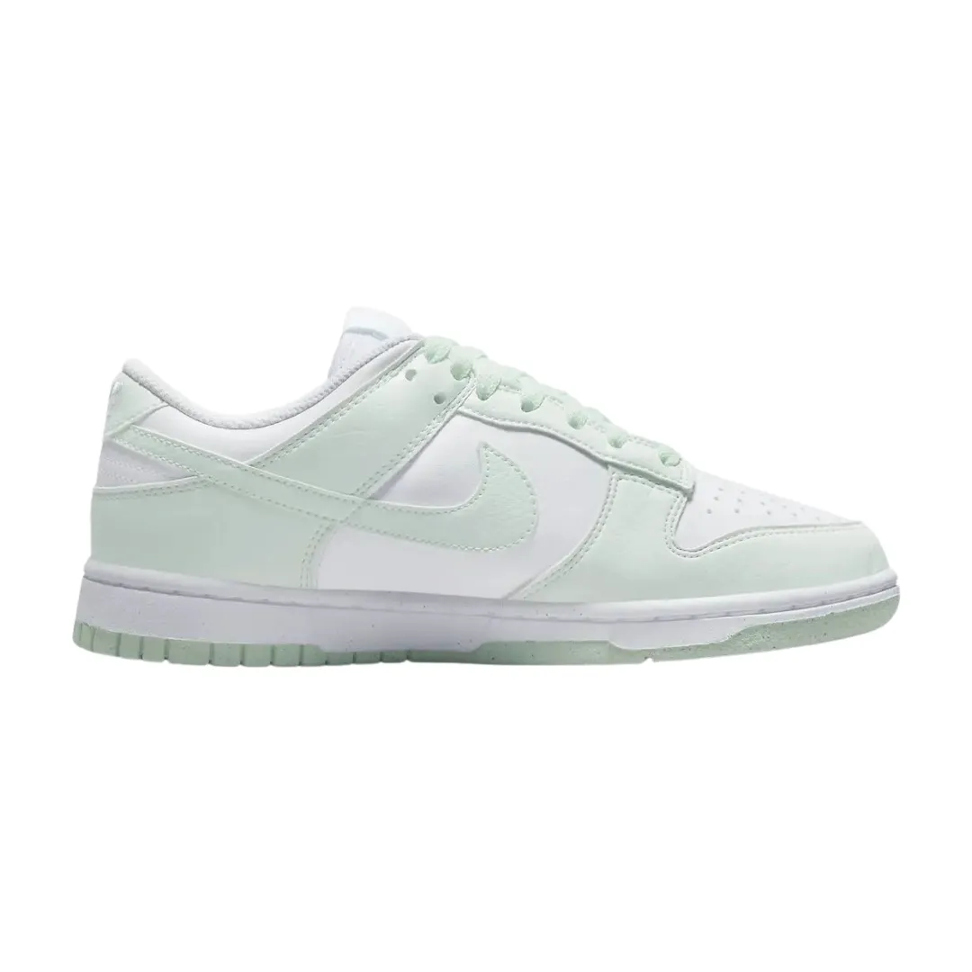 Women's Dunk Low Next Nature White Mint Barely Green Iconic Sneakers