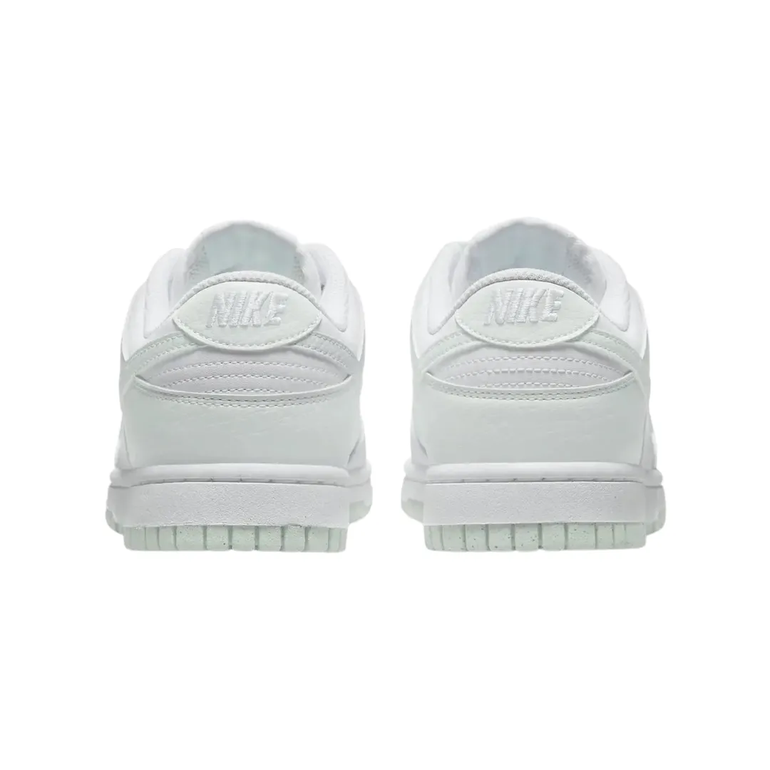 Women's Dunk Low Next Nature White Mint Barely Green Iconic Sneakers