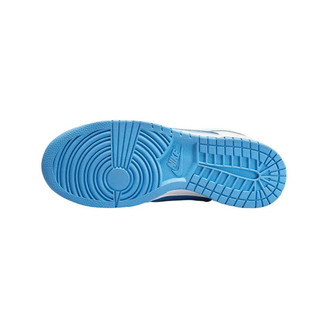 Women's Dunk Low Reverse UNC White University Blue Concord Iconic Sneakers