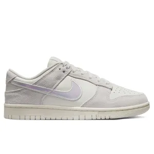 Women's Dunk Low - Sail/Multi Color/Siren Red-Hyper Pink Nike fashion sneakers with bold branding