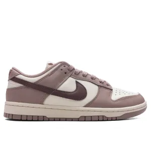 Women's Dunk Low - Sail/Plum Eclipse/Diffused Taupe Nike everyday shoes with mesh upper