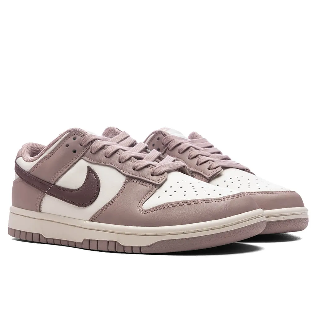 Women's Dunk Low - Sail/Plum Eclipse/Diffused Taupe Nike Lightweight Everyday Shoes
