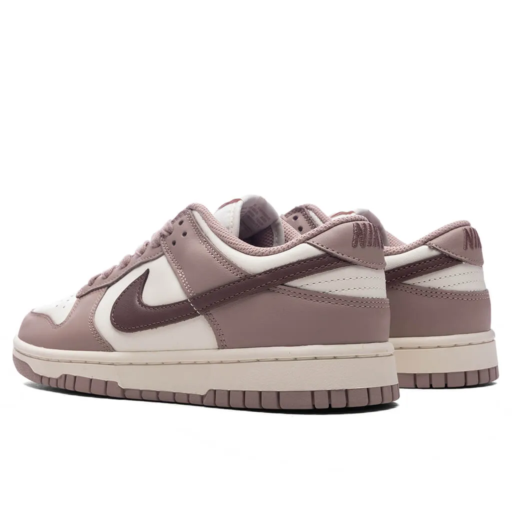 Women's Dunk Low - Sail/Plum Eclipse/Diffused Taupe Nike Lightweight Everyday Shoes