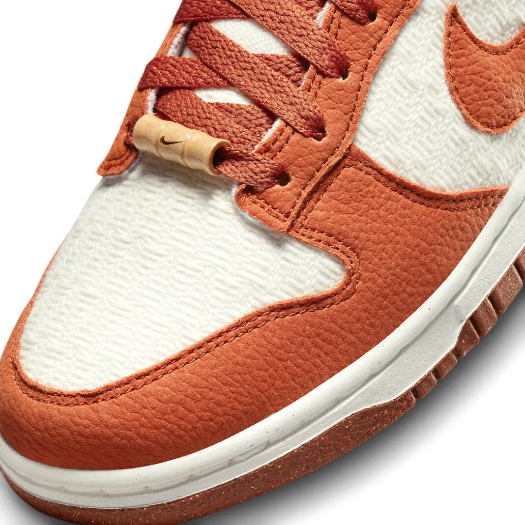Women's Dunk Low Sun Club Burnt Sunrise Orange Sail Black Vivid Green Barn Sunrise Iconic Sneakers