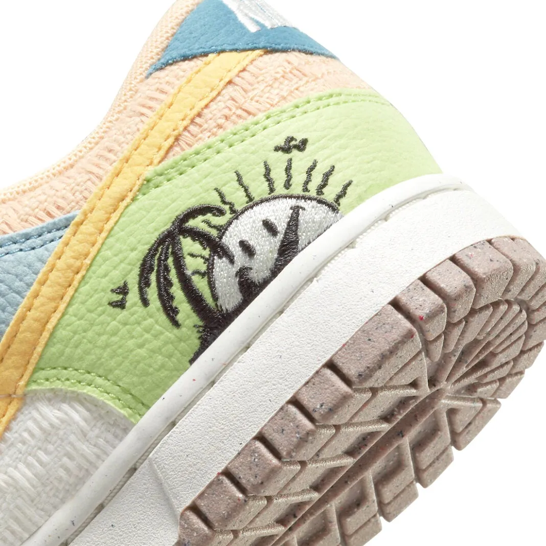 Women's Dunk Low Sun Club Burnt Sunrise Sail Sanded Gold Iconic Sneakers