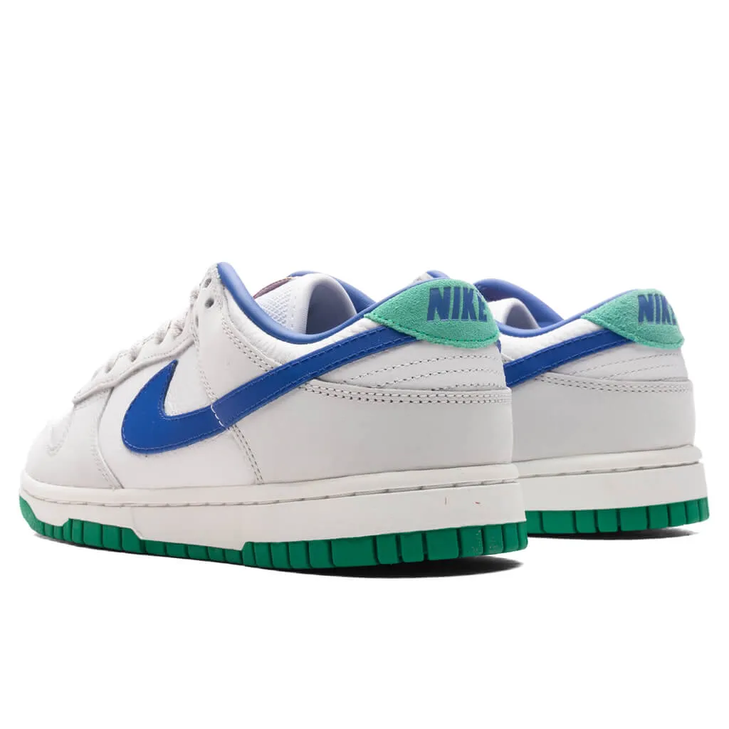 Women's Dunk Low 'Tennis Classic' - White/Photo Blue/Photon Dust Nike Bold Logo Sneakers