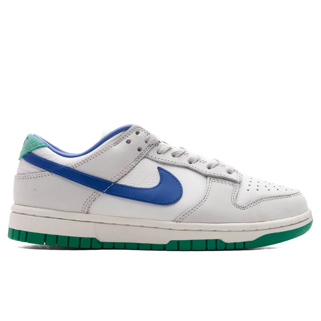 Women's Dunk Low 'Tennis Classic' - White/Photo Blue/Photon Dust Nike fashion sneakers with bold branding