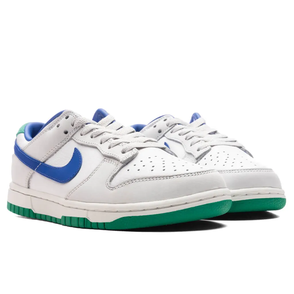 Women's Dunk Low 'Tennis Classic' - White/Photo Blue/Photon Dust Nike Bold Logo Sneakers