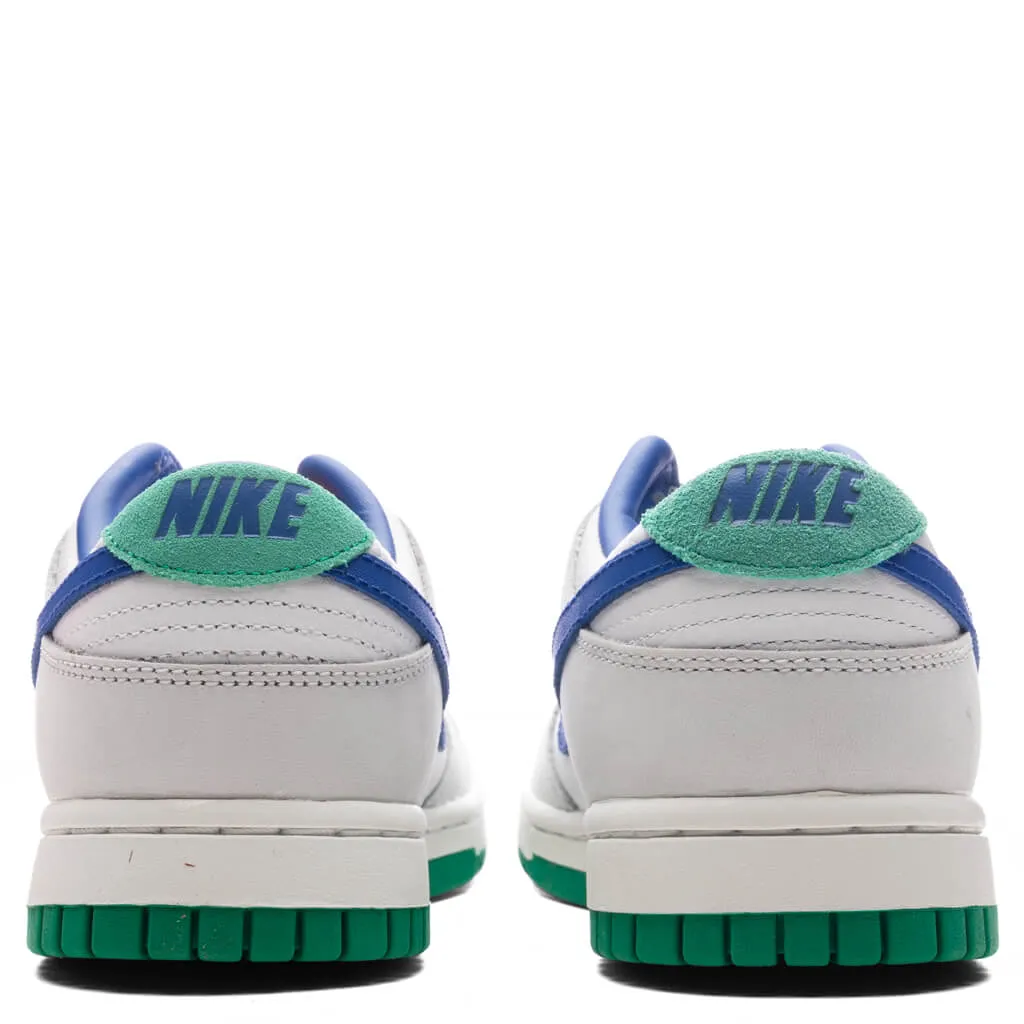 Women's Dunk Low 'Tennis Classic' - White/Photo Blue/Photon Dust Nike Bold Logo Sneakers