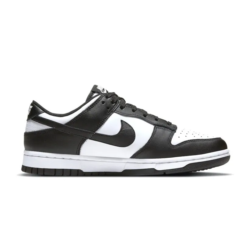 Women's Dunk Low White Black White Panda Iconic Sneakers