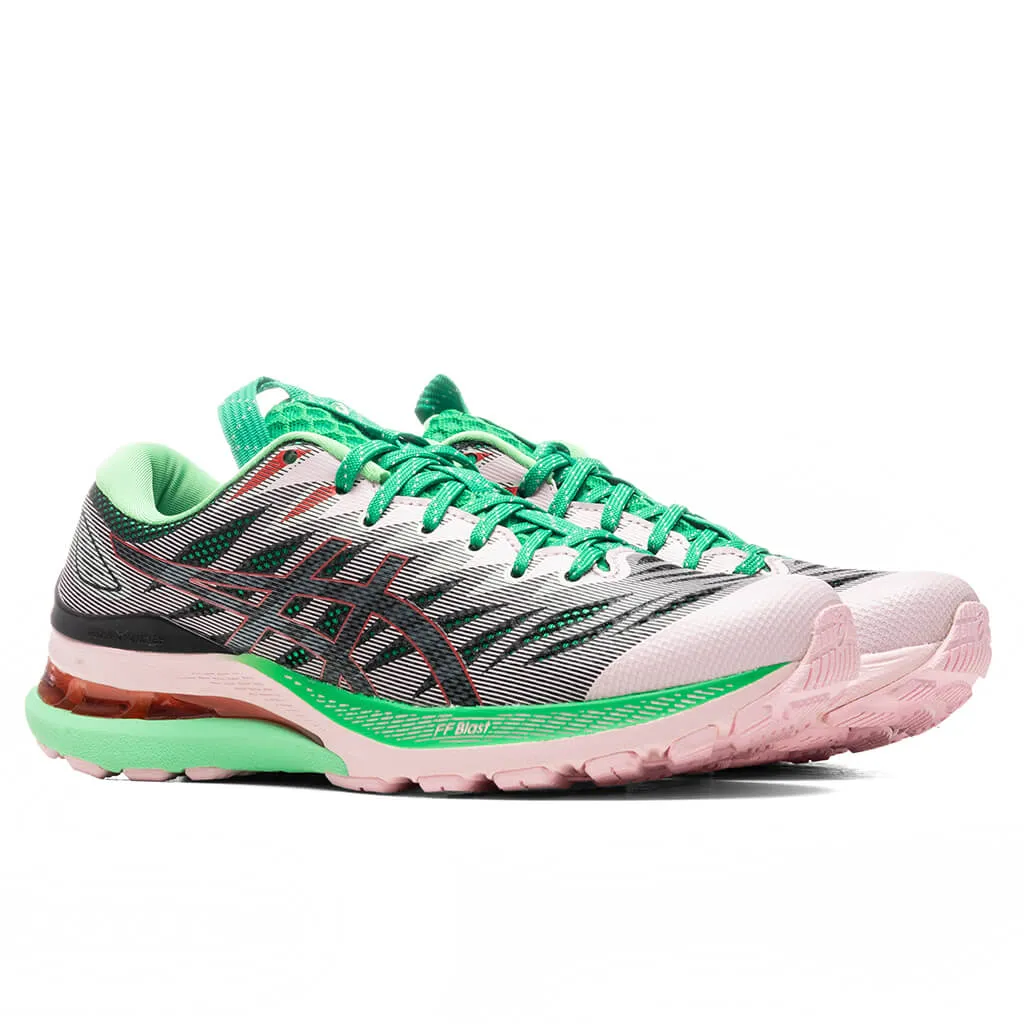 Women's FN3-S Gel-Kayano 28 - Sweet Dreams/Green Eyes Asics Gel Cushion Running Shoes