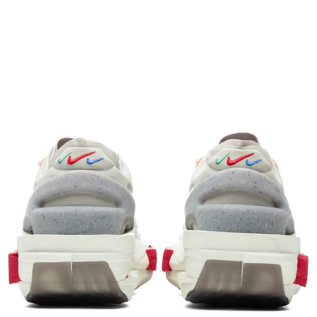Women's Fontanka Edge - Stone/Steam Nike Cushioned Mesh Sneakers