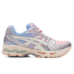 Women's Gel-Kayano 14 - Baked Pink/Cream Asics running shoes with gel cushioning