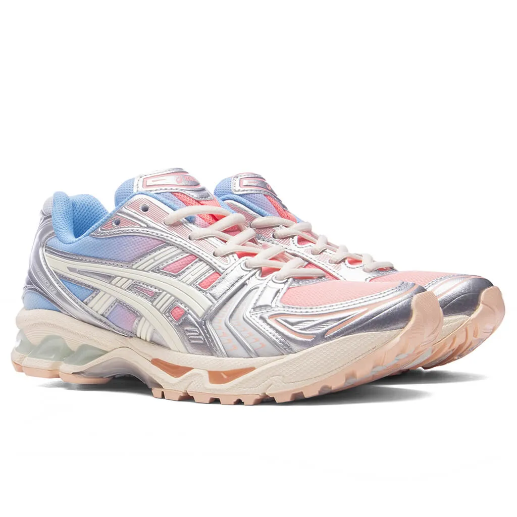 Women's Gel-Kayano 14 - Baked Pink/Cream Asics Gel Cushion Running Shoes