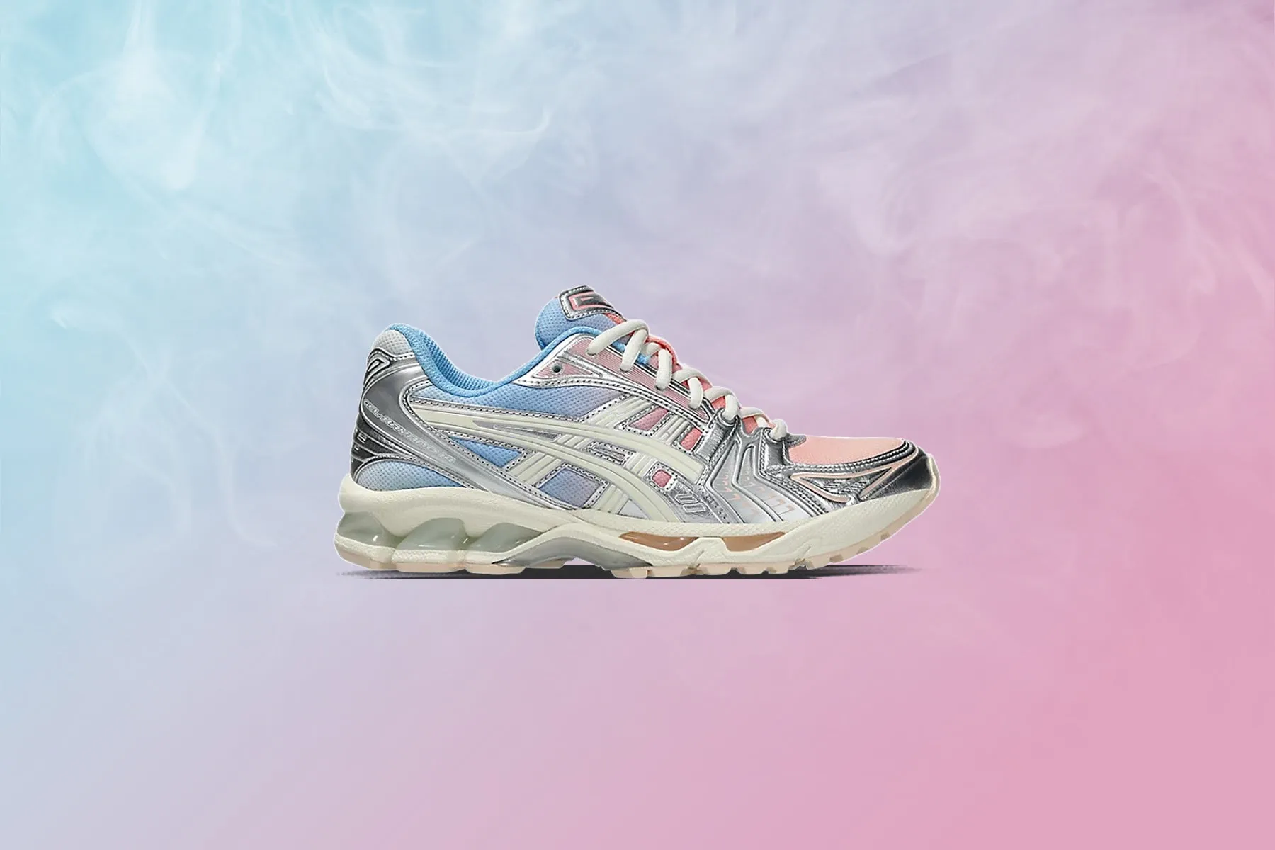 Women's Gel-Kayano 14 - Baked Pink/Cream Asics Gel Cushion Running Shoes