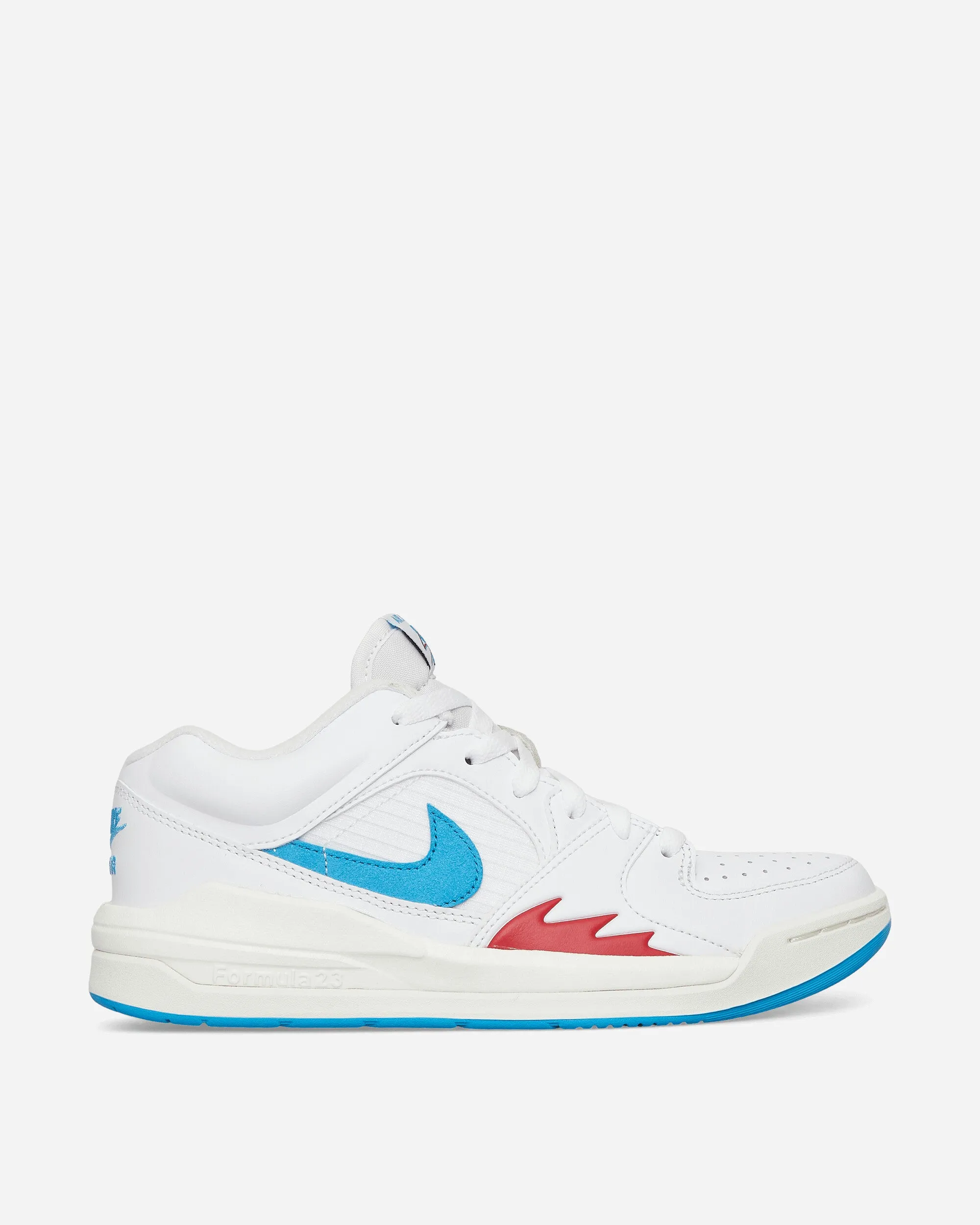 Women's Jordan Stadium 90 Sneakers White / Dark Powder Blue Flexible Shoes