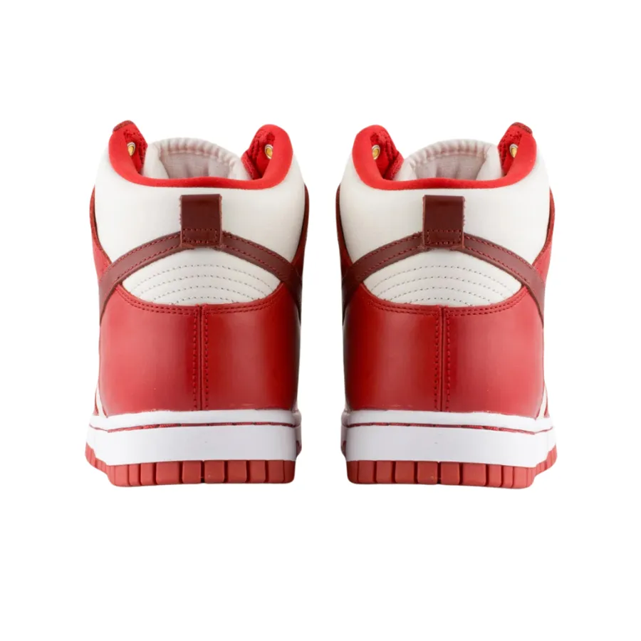 Women's Nike Dunk High LXX Cinnabar Mars Stone Sail White Iconic Sneakers