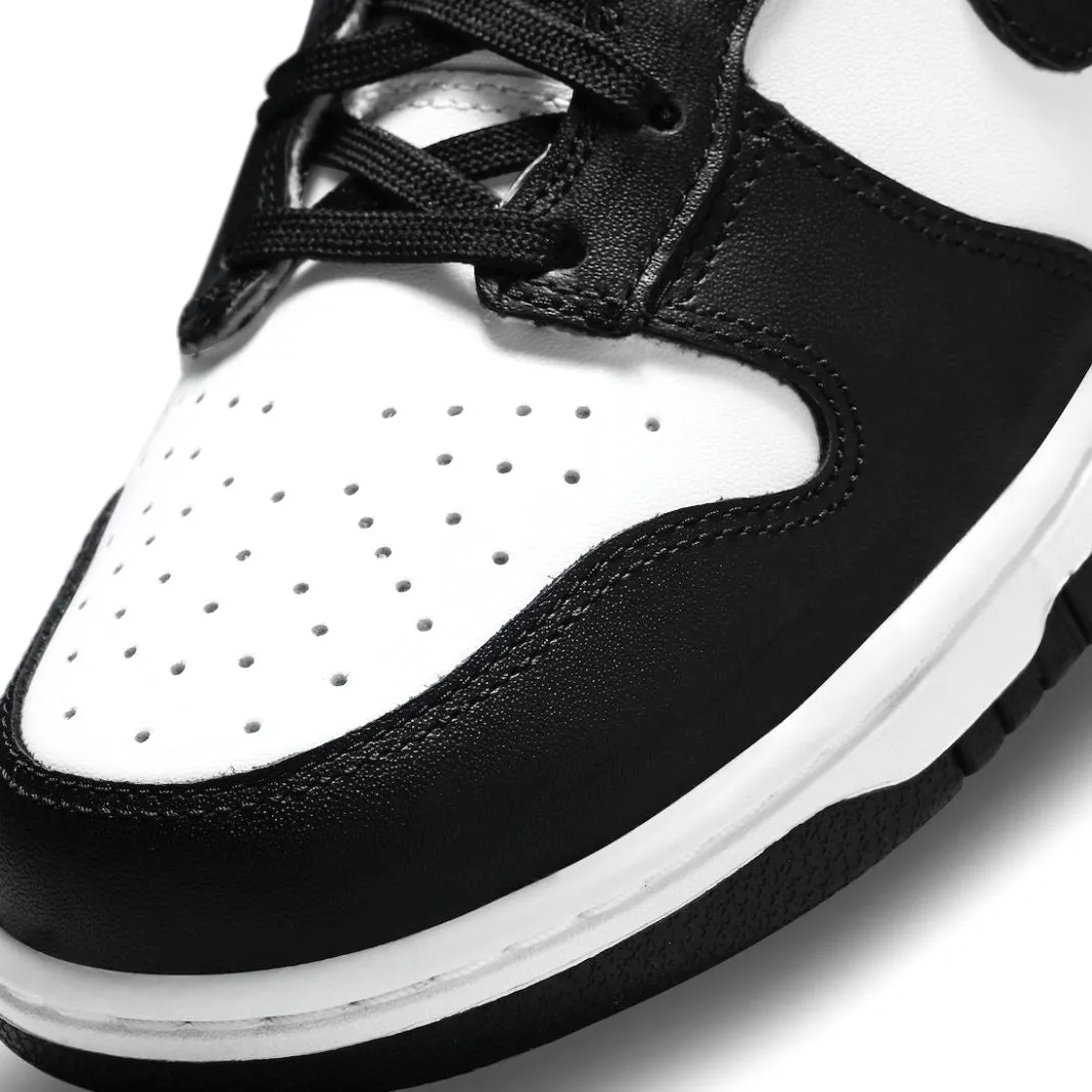 Women's Nike Dunk High Panda 2021 White Black University Red Iconic Sneakers