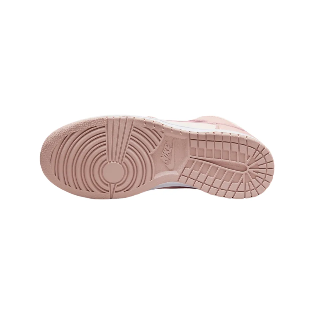 Women's Nike Dunk High Pink Oxford Phantom Pink Oxford White DD1869-003 Iconic Sneakers