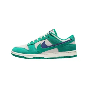 Women's Nike Dunk Low Neptune 85 Sail Lapis Off Noir Neptune Green Nike Dunk sneakers with classic silhouette