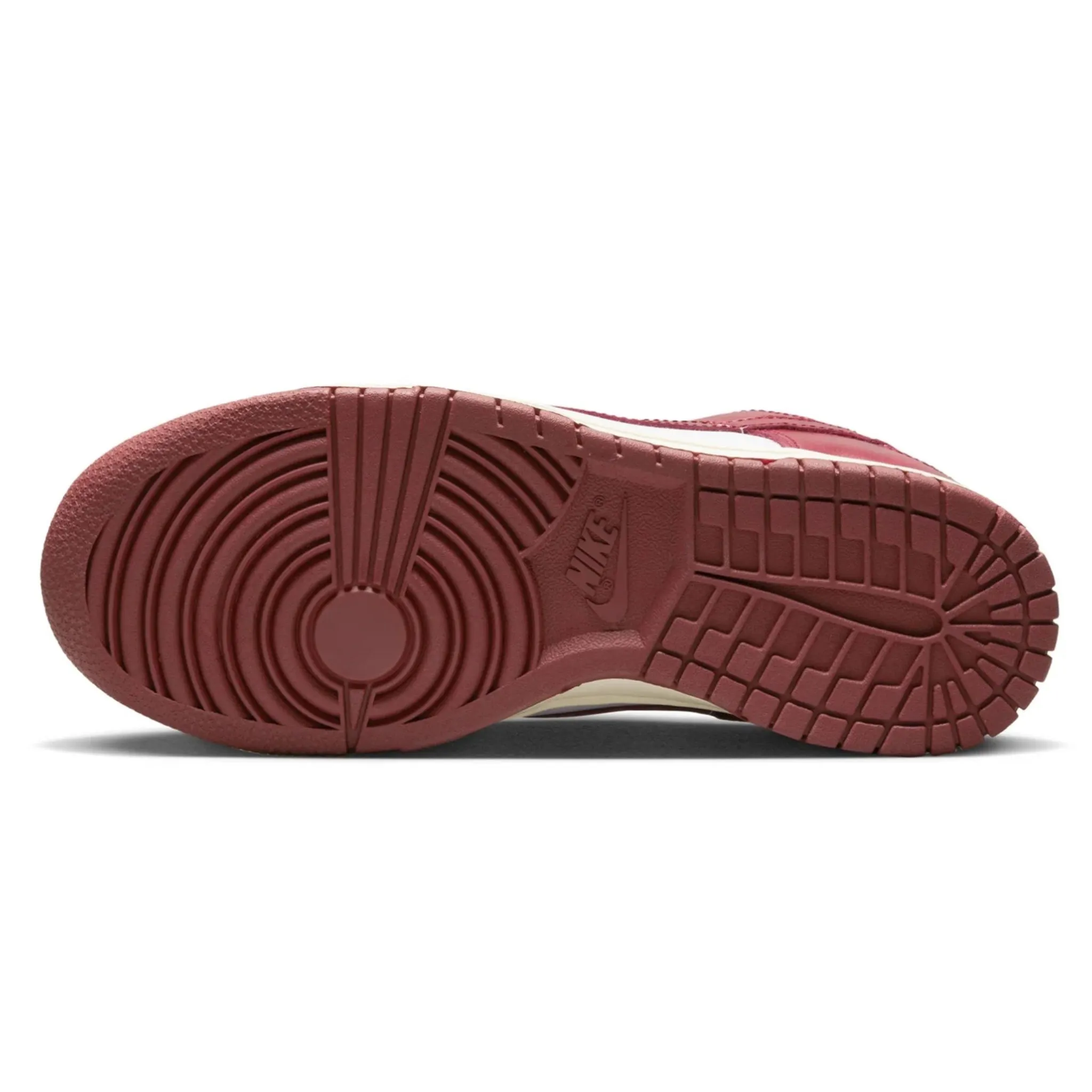 Women's Nike Dunk Low PRM Vintage Team Red White Coconut Milk Iconic Sneakers