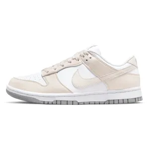 Women's Nike Dunk Low Recycle Next Nature Cream White Nike Dunk sneakers with classic silhouette