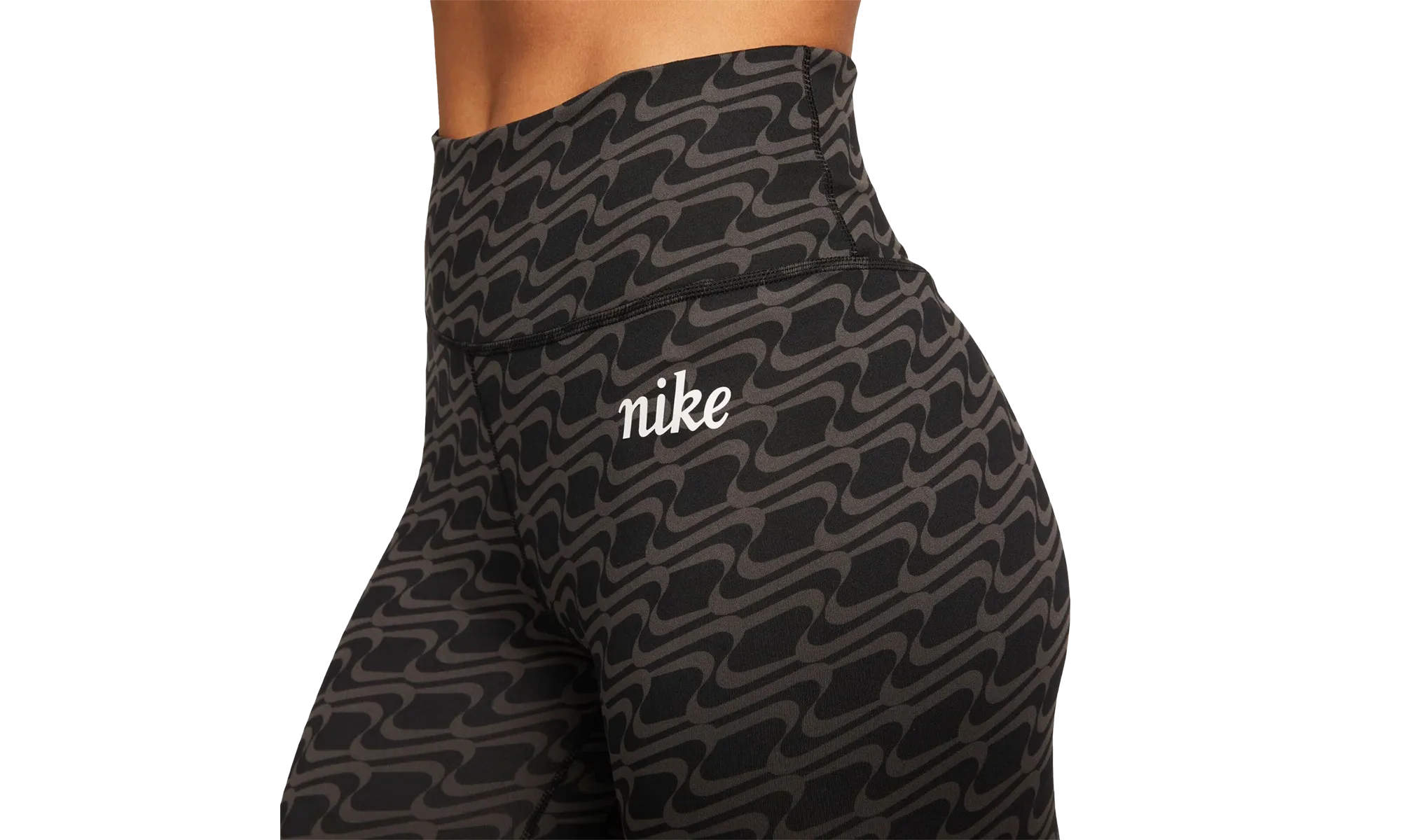 Womens One Dri-fit High-rise Fit Leggings "BLACK" nike womens breathable trainers