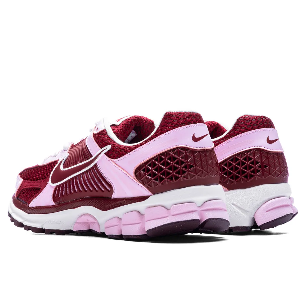 Women's Zoom Vomero 5 - Pink Foam /Team Red/Burgundy Crush Nike Retro Lifestyle Shoes