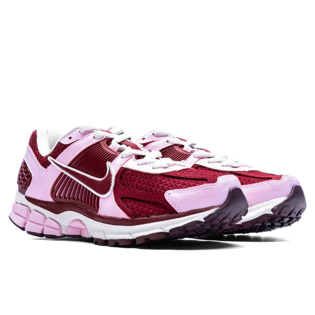 Women's Zoom Vomero 5 - Pink Foam /Team Red/Burgundy Crush Nike Retro Lifestyle Shoes