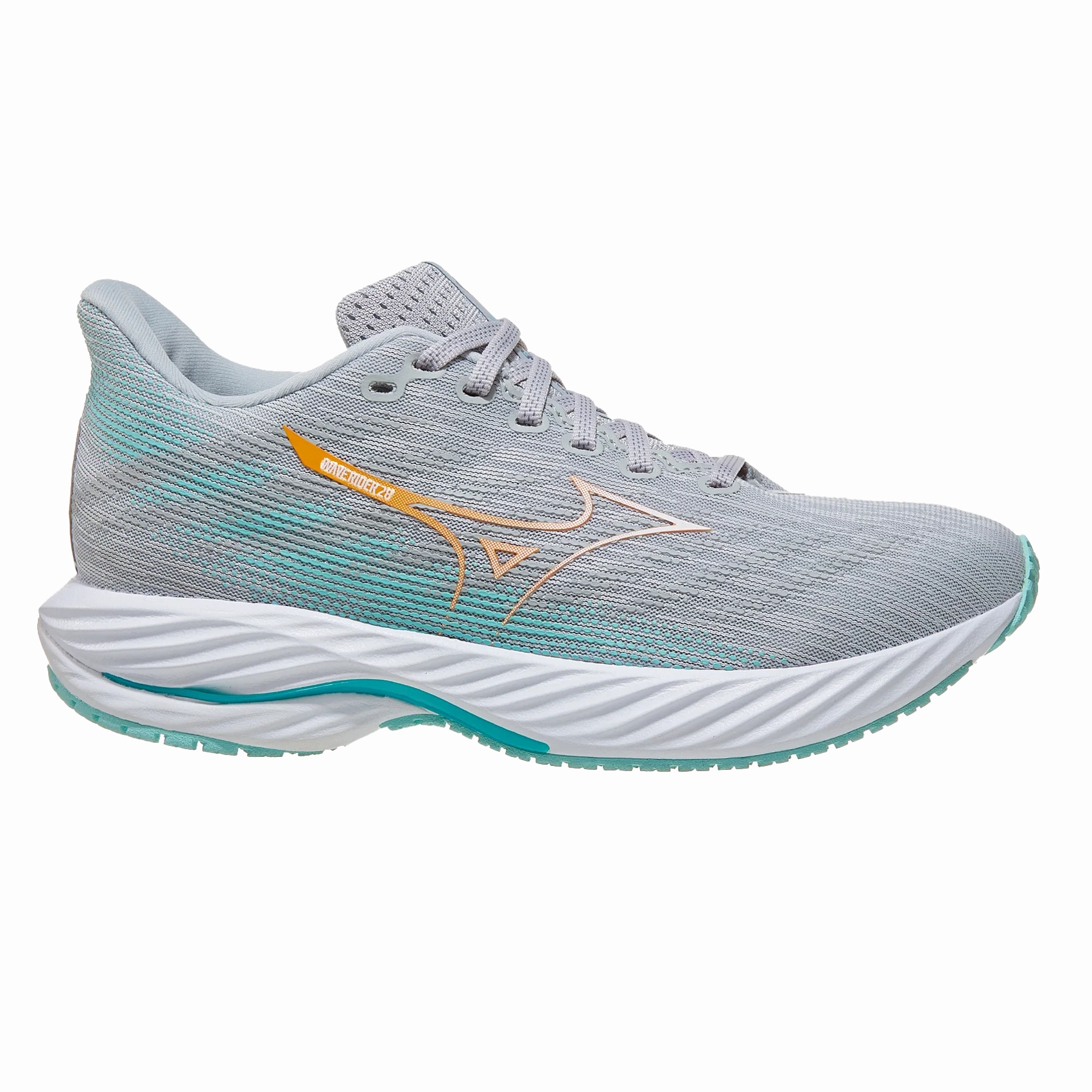 Womens Mizuno Wave Rider 28 (Wide) Mizuno performance trainers for athletes