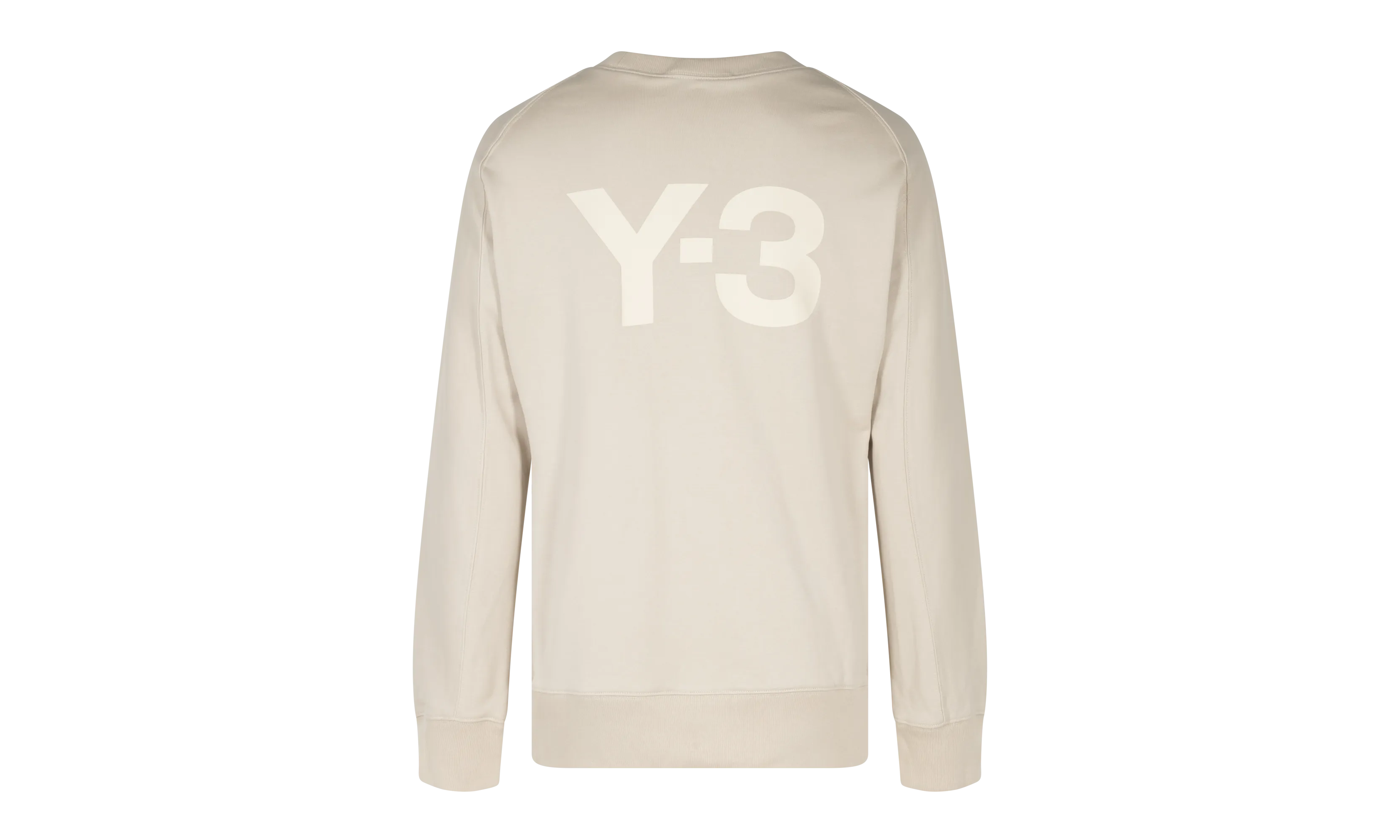 Y-3 Logo Print Sweatshirt "Cream" adidas casual mens footwear